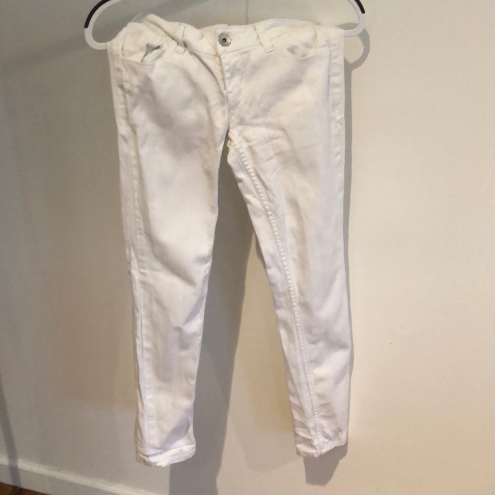 White pants